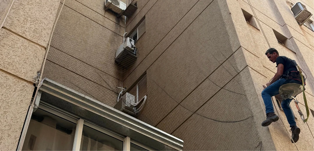 Trabalho em altura por rapel