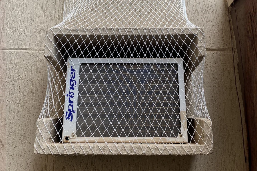 Proteção anti-pombos